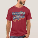 Search for podcast tshirts Microphone