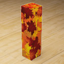 Search for autumn leaves gift boxes orange