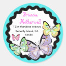 Search for bright butterfly stickers Pink