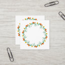 Search for round business cards Floral