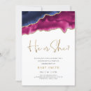 Search for gold glitter gender reveal invitations Watercolor