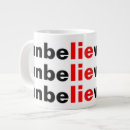 Search for unbelievable mugs Red