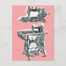 Recherche de machine coudre vintage cartes postales Antique