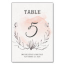 Search for peach flower wedding table cards Couple