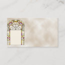 Search for stained glass business cards Elegant