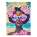 Search for afro fashion posters Floral afro beauty