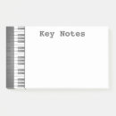 Recherche de piano post its Musical
