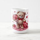 Search for valentines day bear mugs Hearts
