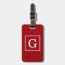 Recherche de preppy luggage tags Initiales