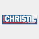 Search for chris christie bumper stickers Governor