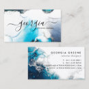 Recherche de bleu argent cartes visite Professionnel
