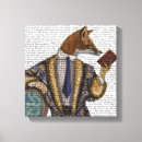 Search for fox canvas prints Contemporary