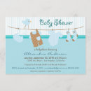 Search for clothesline baby boy shower invitations Bird