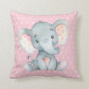 Search for pink elephants pillows New baby