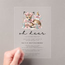 Search for oh deer baby shower invitations Modern simple