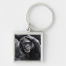 Recherche de chimpanzés porteclés Drôle