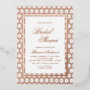 Recherche de elegant gold bridal shower invitations Minimaliste