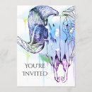 Search for skull art invitations Watercolor