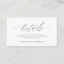 Search for rsvp wedding enclosure cards Details