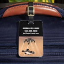 Recherche de scientifique bagages étiquettes Concept