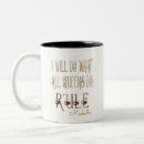 Search for i make the rules mugs Typography