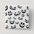 Search for pumpkin faces buttons Cute