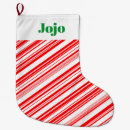 Search for candy stripe christmas stockings Striped