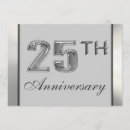 Search for 5th year anniversary invitations 25th