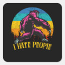 Search for hate people stickers Bigfoot