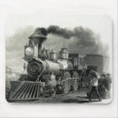 Recherche de train vapeur tapis souris Antique