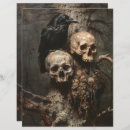 Search for skull scrapbook paper Black