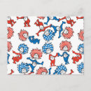 Search for red white blue pattern postcards Patriotic