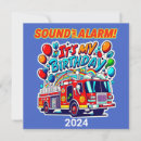 Search for firefighter square invitations Kids