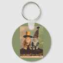 Search for cat with hat keychains Funny cats