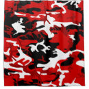 Search for black white red shower curtains Retro