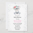Search for koala bear baby shower invitations Watercolor