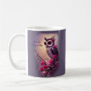 Search for purple owl mugs Pink