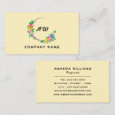 Recherche de fleur hippie cartes visite Floral