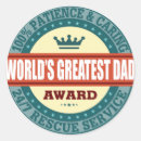 Search for worlds greatest stickers World's greatest dad