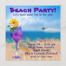 Search for adult luau birthday invitations Tropical party