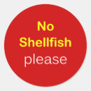 Search for shellfish stickers Allergy