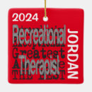 Search for therapist ornaments Greatest