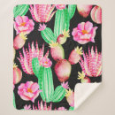 Search for watercolor cactus blankets Blossom