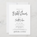 Search for black and white shower wedding invitations Simple