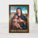 Search for italian religious christmas cards Virgin mary