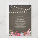 Search for string lights birthday invitations Wood