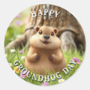 Search for groundhog stickers Woodchuck