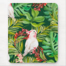 Recherche de oiseaux tropicaux tapis souris Aquarelle