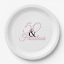 Recherche de vintage paper plates Moderne