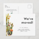 Search for desert moving announcement cards Cactus
